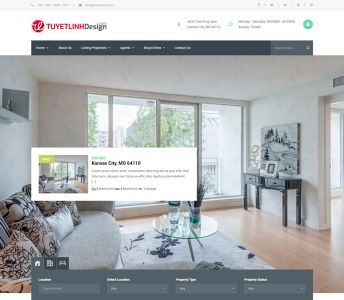 Mẫu Website Bất Động Sản - WDBDS - 10